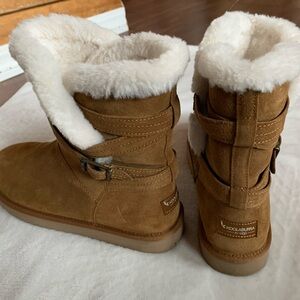 Koolaburra by UGG Brown Shearling Winter Boots